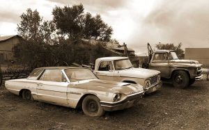 junk cars in junkyard Sydney